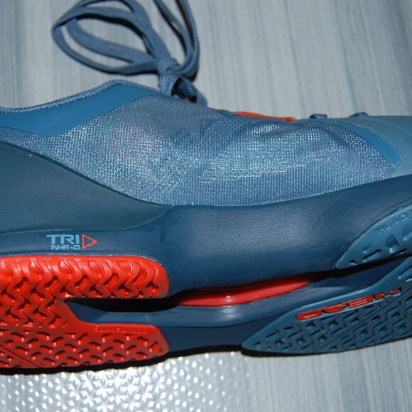 Head Sprint Pro 3.5 Bluestone Orange Tennis Shoes Men's Size 11 New in Box - Picture 7 of 16
